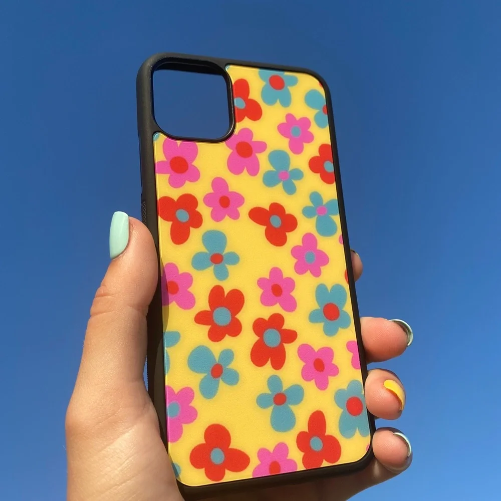Scandi Flower Floral iPhone Case